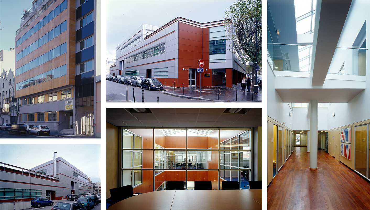 Realisation Tertiaire British American Tobacco 11, 15 Avenue André Morizet 92100 Boulogne-Billancourt COPRIM Arnaud Goujon Architectes