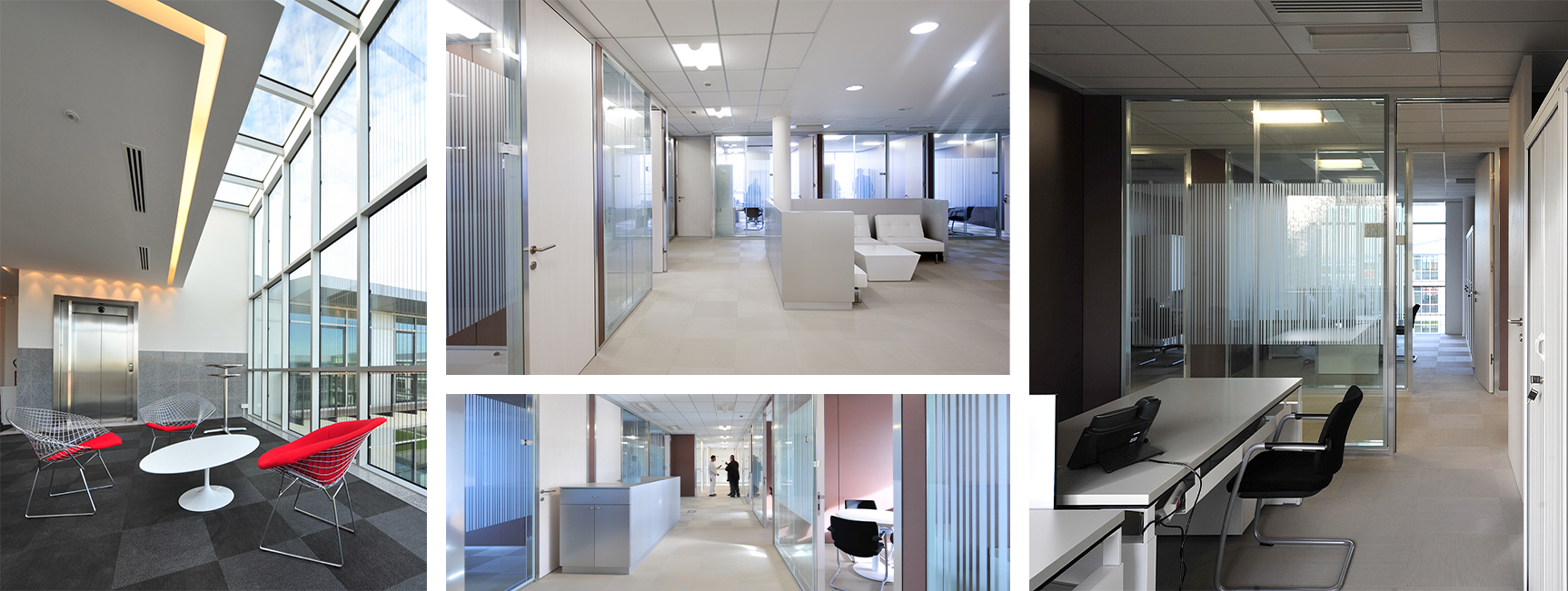 Realisation Tertiaire Leo Pharma Parc d'Affaire, Le Val Saint-Quentin, 2 rue René Caudron, 78960 Voisins-le-Bretonneux Arnaud Goujon Architectes