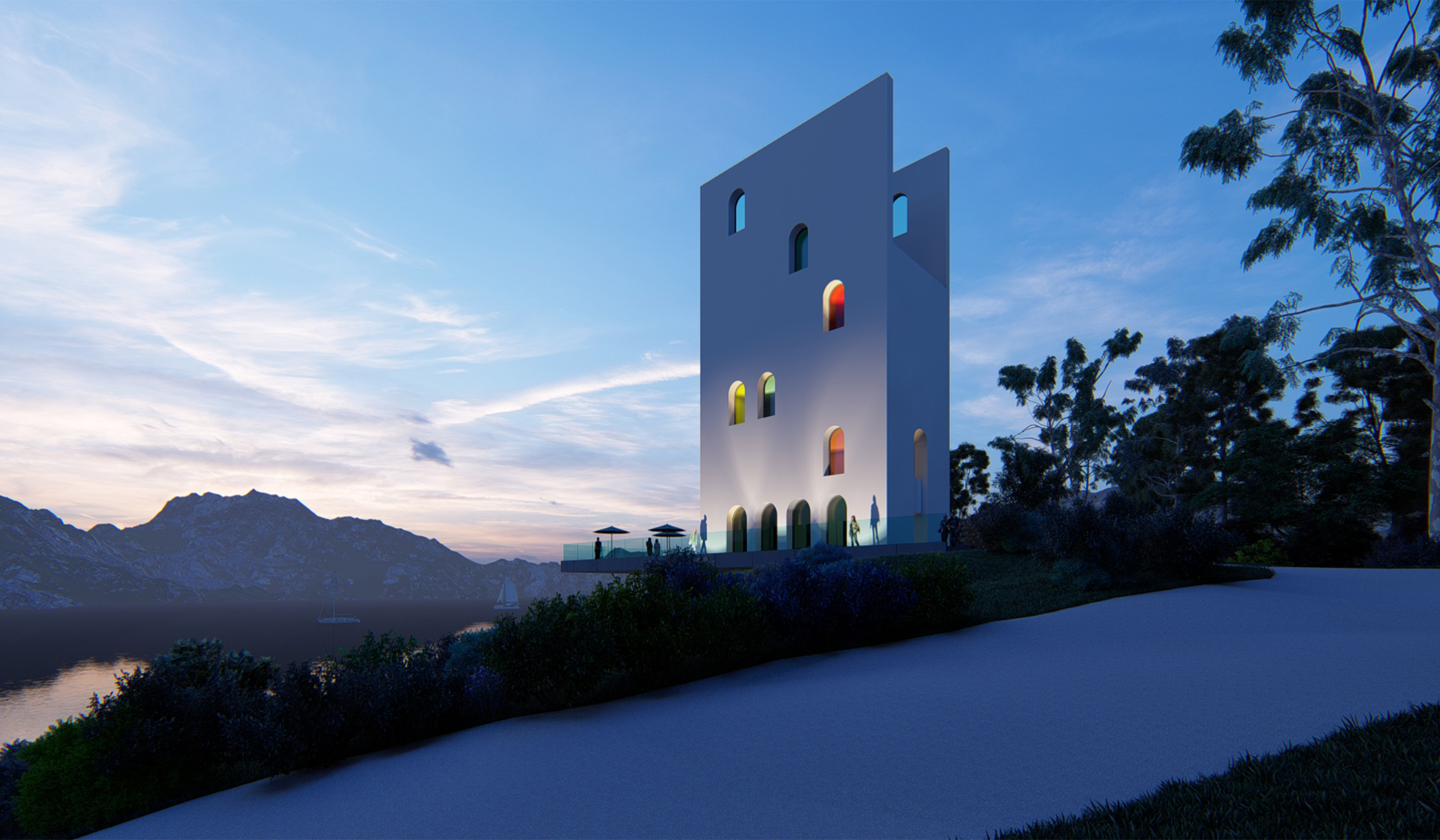 Projet Logement La Tour Blanche Arnaud Goujon Architectes