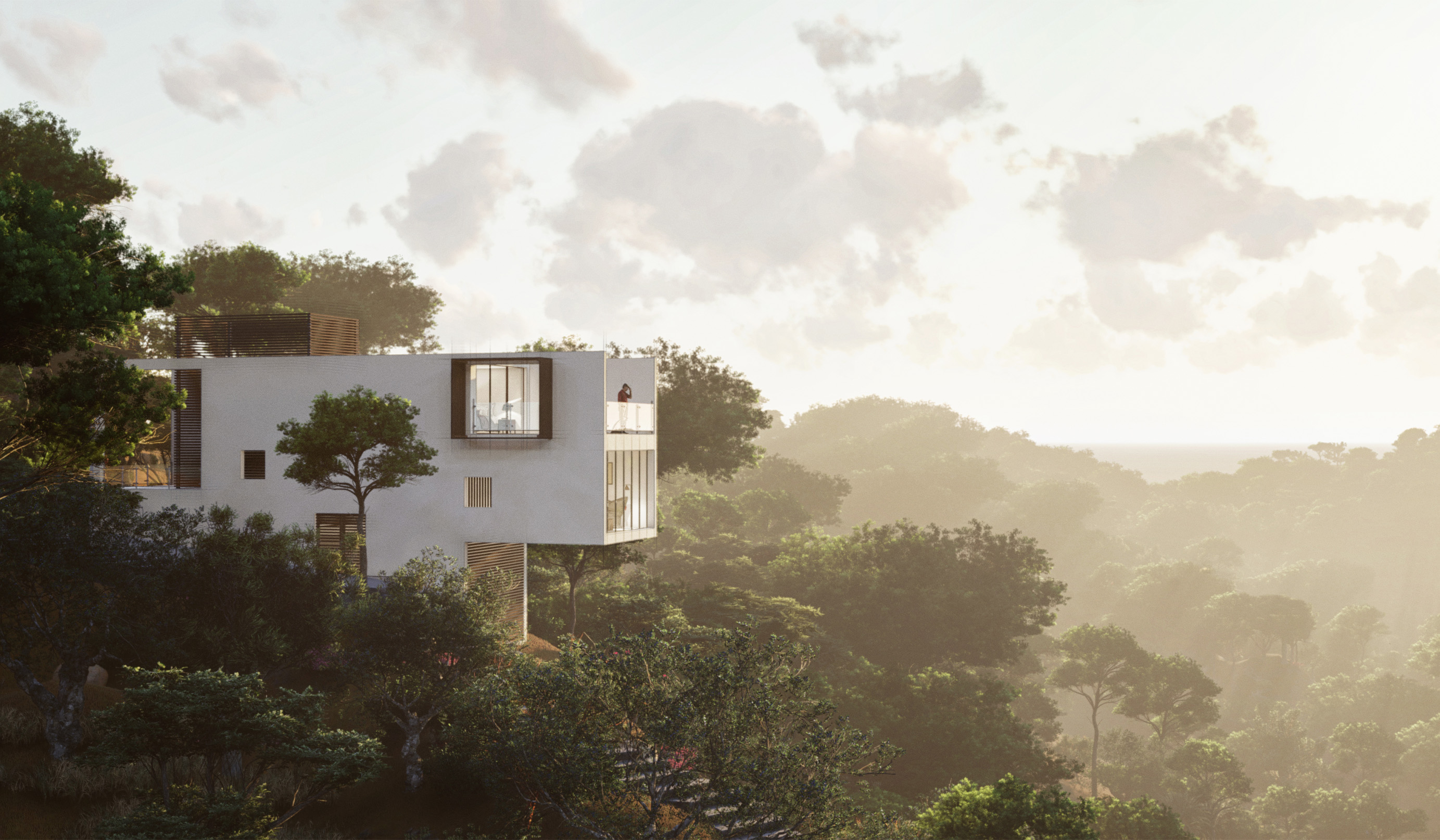 Projet Logement Villa Gabon Arnaud Goujon Architectes